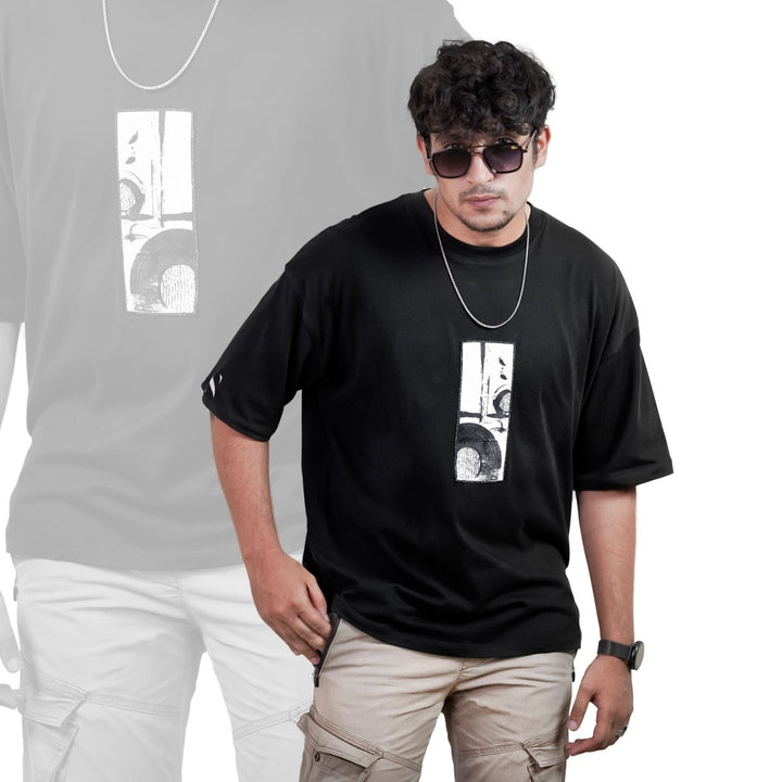 DROP SHOULDER KELI ART T-SHIRT - Sieyah - Sieyah - sieyah -